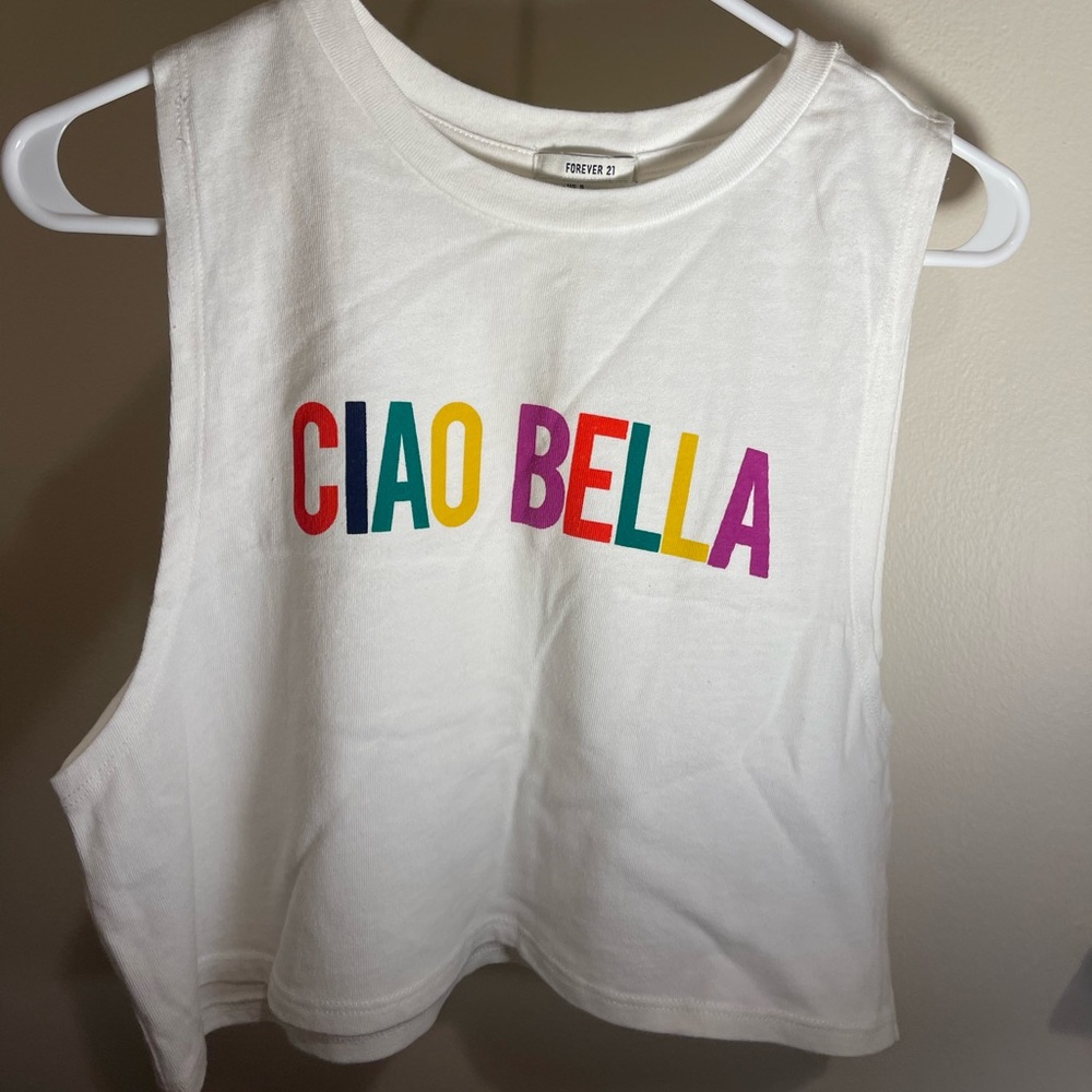 F21 Crop Muscle Tank